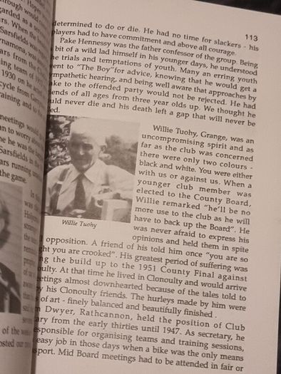 Gaelic Games in Holycross Ballycahill 1884-1990