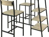 Dining table & 2 chairs  with shelves FREE DELIVERY