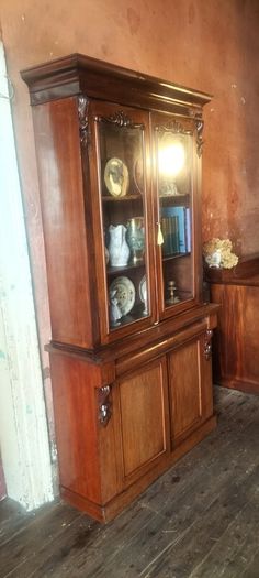 Victorian antique mahogany Bookcase