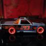 Circle Trucker ! TREASURE HUNT ! from Track Stars Series ! 2010 ! Hot Wheels ! Mattel ! Image 2