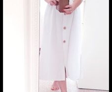 Zara White Dress - S