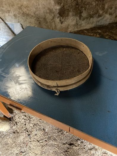 Wooden Grain Riddle Flour Sieve