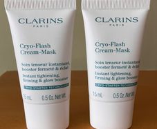 Clarins x 2 Cryo-Flash Cream-Mask 15ml