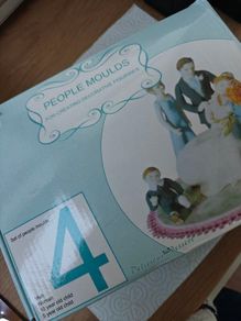 People moulds cake accessories