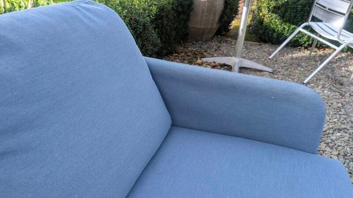 Ikea Glostad 2 Seater Sofa - Knisa Blue
