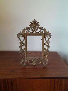 Antique Brass Picture Frame