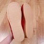Susst Bright Red Suede Moccasin Loafers Wallabee Lace-up Shoes 7UK/41EU Image 3