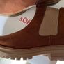 S.Oliver Cognac Ankle Boots Image 2