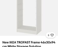 trofast ikea storage 2 units