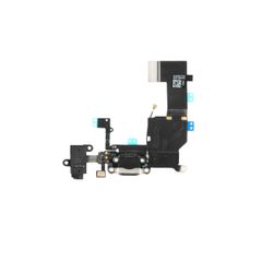 For iPhone 5c Charging Port Connector Mic Headphone Jack Flex Cable Black New - FHT23IPCP