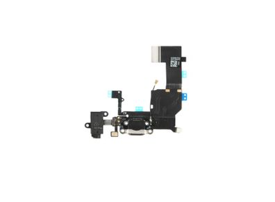For iPhone 5c Charging Port Connector Mic Headphone Jack Flex Cable Black New - FHT23IPCP