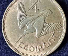 Ireland 1937 1/4d farthing excellent uncirculated coin
