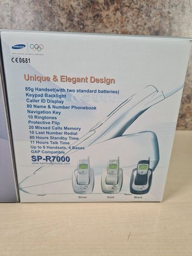 SAMSUNG DECT SP-R7000 twin handset landline house phone x 2