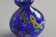 BOTTLE - VASE- Murano Glass - Cobalt Blue