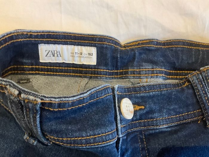 Girls fab Zara flared high waist jeans 11 12