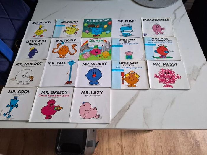 Mr men and little miss books