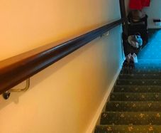 Staircase handrail