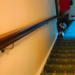 Staircase handrail