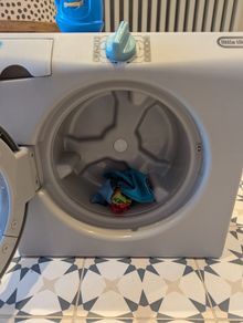 Kids washing machine - partly faulty