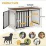 Dog Crate / Dog Kennel Coffee Table Image 3