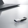 128GB Ultra Flair USB 3.0 Flash Drive USB stick, Memory stick with transfer speeds up to 150 MB/s, Password protection, Durable, Sleek Metal Casing Silver/Black Image 4