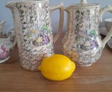 Sadler teapot and jug set, model 1153,