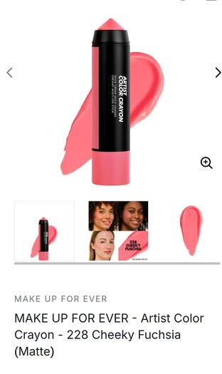 MAKE UP FOR EVER - Artist Color Crayon - 228 Cheeky Fuchsia (Matte)
