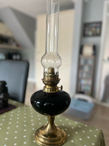 Vintage Oil Lamp