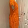 Orange linen dress size 10 - new Image 2