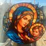 Suncatcher Mary & Jesus' Image 7