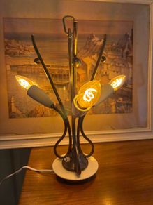 mid century vintage table lamp c1950