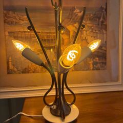 mid century vintage table lamp c1950