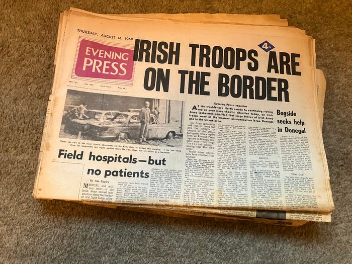 Vintage Irish Newspapers