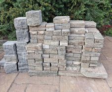 Connemara stone patio