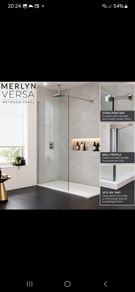 Merlyn chrome wetroom panels see below for prices