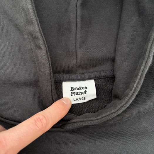 Black Broken Planet Out Of The Shadow Hoodie
