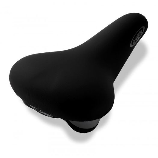Double Elastosafe Black Gent'S Saddle (Gel Version) With Es5