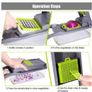 Vegetable Cutter Multifunctional Slicer Fruit Potato Peeler Carrot Grater Image 3