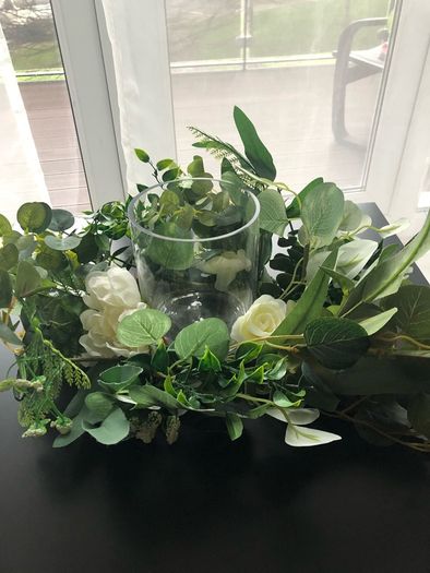 Wedding table centre piece