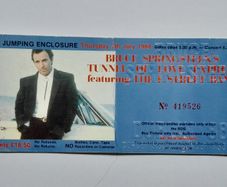 Bruce Springsteen - Tunnel Of Love - Dublin 1988 - Ticket Stub