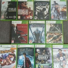 Xbox 360 games bundle (11 x Games Total)