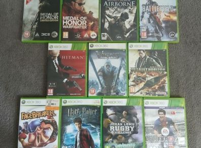 Xbox 360 games bundle (11 x Games Total)