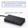 USB 3.0 Hub High Speed 4 Ports HUB Adapter Data Cable Splitter Expander Support Multi Systems Plug and Play Multi USB Adapter Image 2