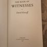 The Book Of Witnesses.  By David Kossoff. First Edition Hardback With Dustjacket In Good Condition. See Photos For Same. Image 5