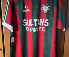 Sultans of Ping FORAS soccer jersey BNWT Cork City