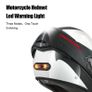 Kihous 16 Lamps LED Safety Helmet Light | Bicycle and Motorcycle Helmet Image 2