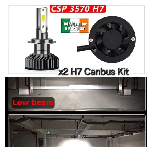 H7 LED Canbus Bulbs- Super Bright 28000lm Car LED Headlight Bulbs