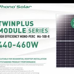 Phono Solar 455W Solar Panels  PS455M6H-20/UH