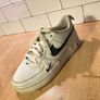 Nike air force 1 low '07 (triple white ,boys shoes) Image 3