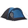 3 Person Dome Camping Tent Waterproof 5000mm with Porch Darkened Sleeping Cabin Image 3